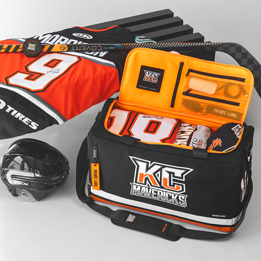 Custom bags for the KC Mavericks