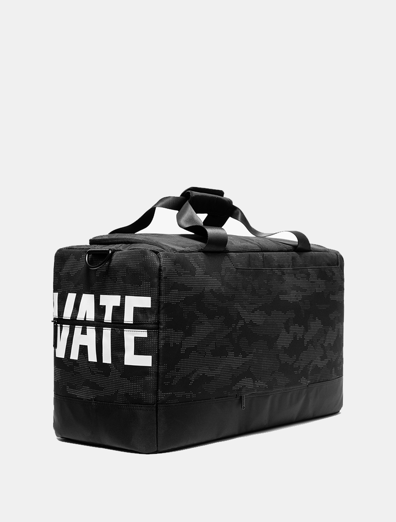 Reflective Black Camo - Sneaker Duffle Bag