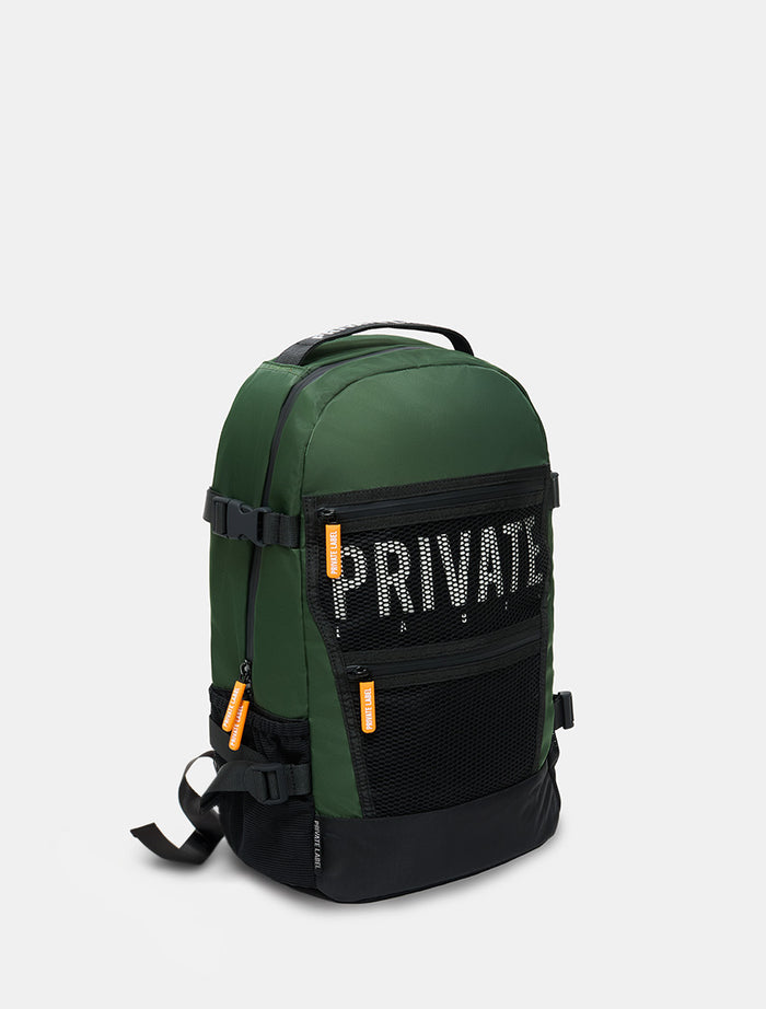 Dark Green / Orange - Backpack 2.0