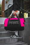 Pink / Black - Gym Bag