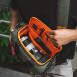 Mini Green Bomber - Camera / Utility Bag