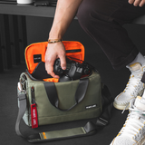 Mini Green Bomber - Camera / Utility Bag