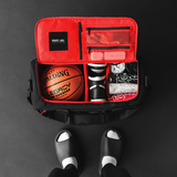 Black / Red - Carry On Travel Bag
