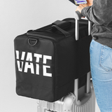 Black / Red - Carry On Travel Bag