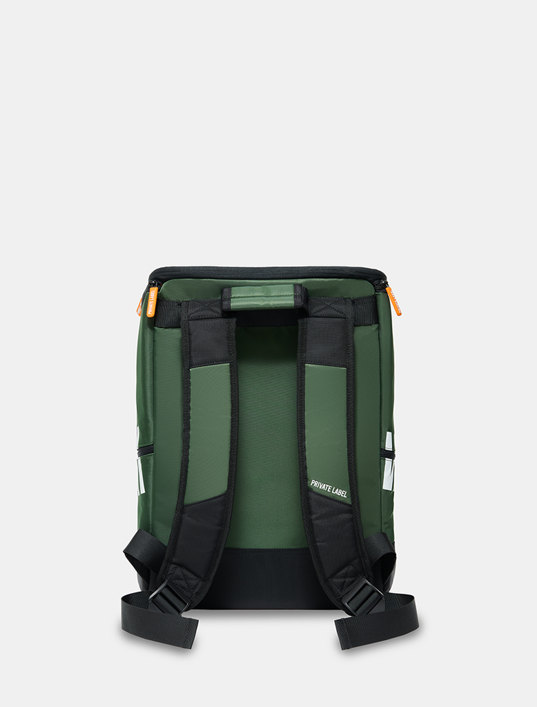 Dark Green / Orange - Sneaker Backpack