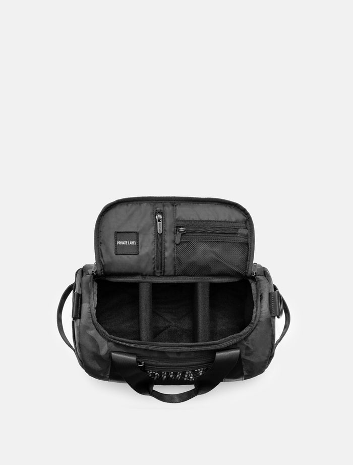 Mini Black / Grey Camo - Camera / Utility Bag 2.0