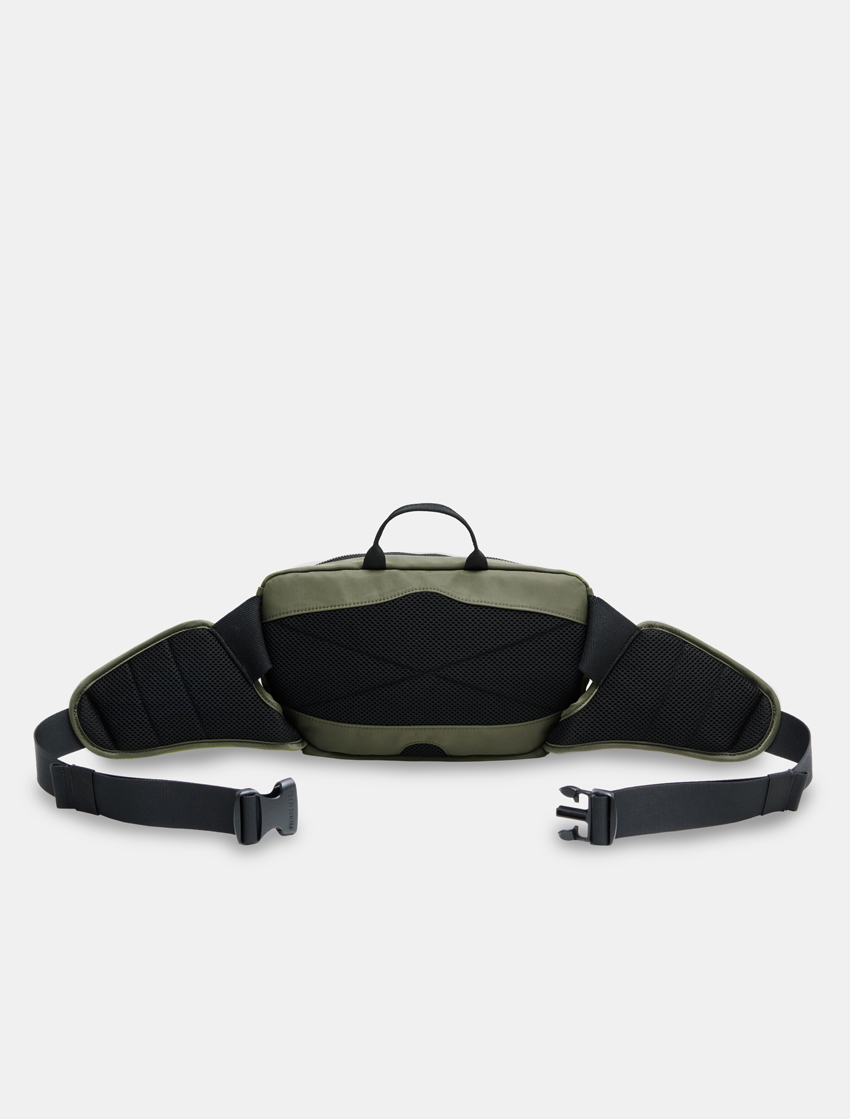 Green Sling-Waist Bag Back View