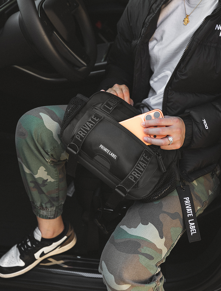 バッグ Us Customized US Military Body Bag Olive Reflective Black Camo Waist Sling Bag 2.0 Canada - Private Label