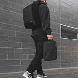Stealth Black - Sneaker Backpack