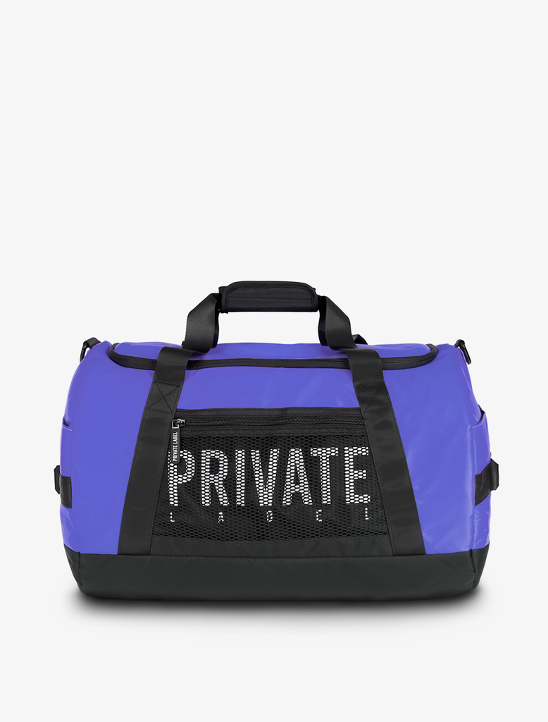 Violet & Black Gym Bag | Sports & Training Bags | Private Label