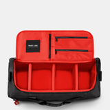Black / Red - Carry On Travel Bag