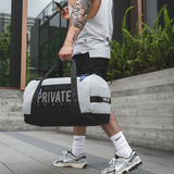 Hyper Fleece Light Grey - Gym Bag / Weekender
