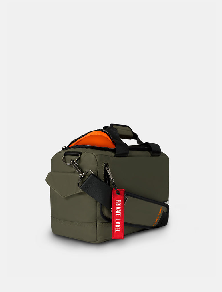Green Bomber Camera Bag - Mini Duffle