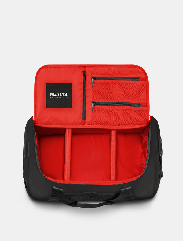 Black / Red - Gym Bag