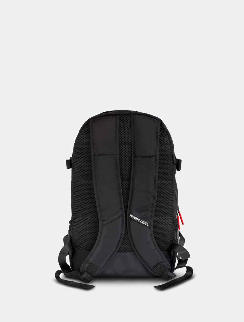 Black label backpack sales
