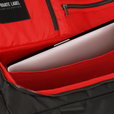 Black / Red - Carry On Travel Bag