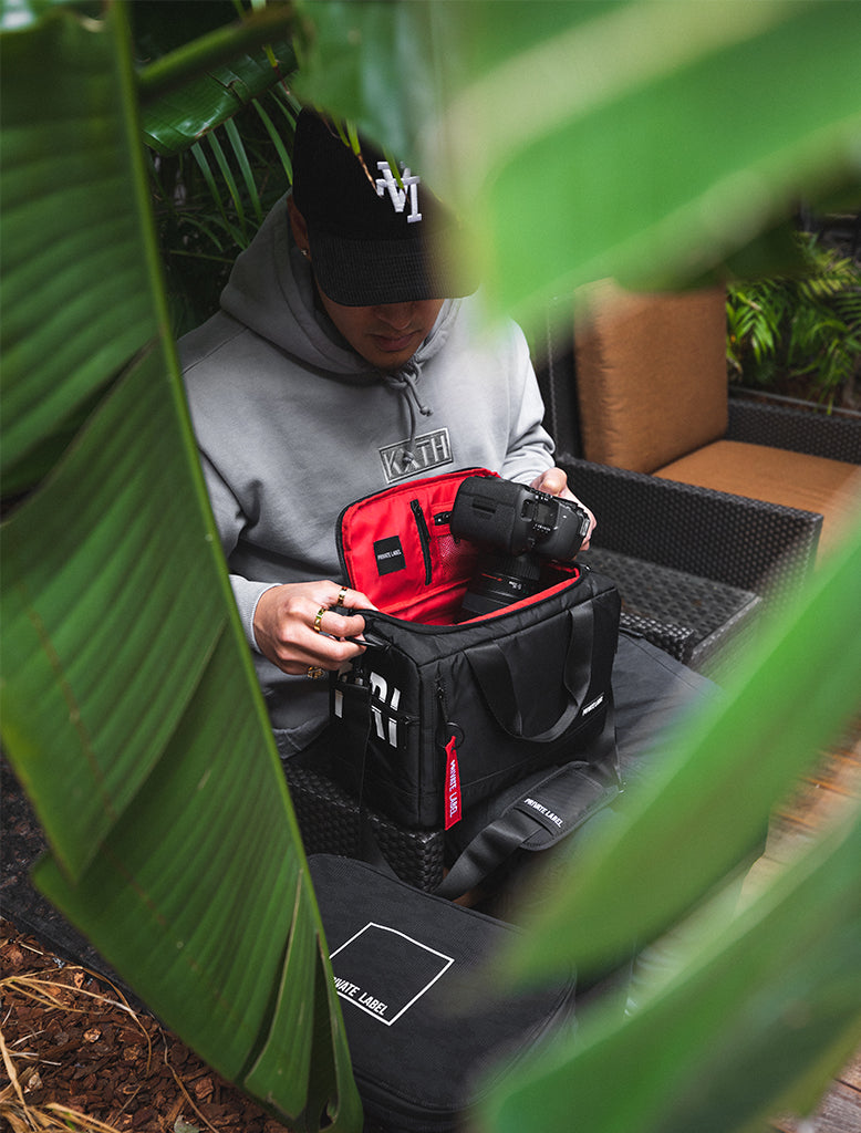 Mini Black / Red - Utility / Camera Bag