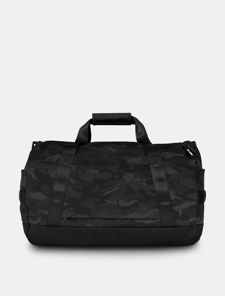 Reflective Black Camo Gym Bag Sports Training Bags Private Label