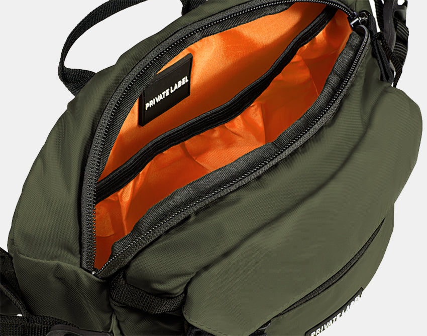*Green Bomber  - Waist/Sling Bag