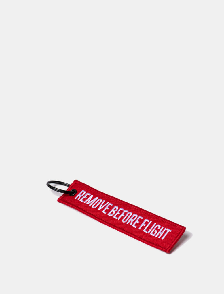 Remove Before Flight (RED) - Key Tag