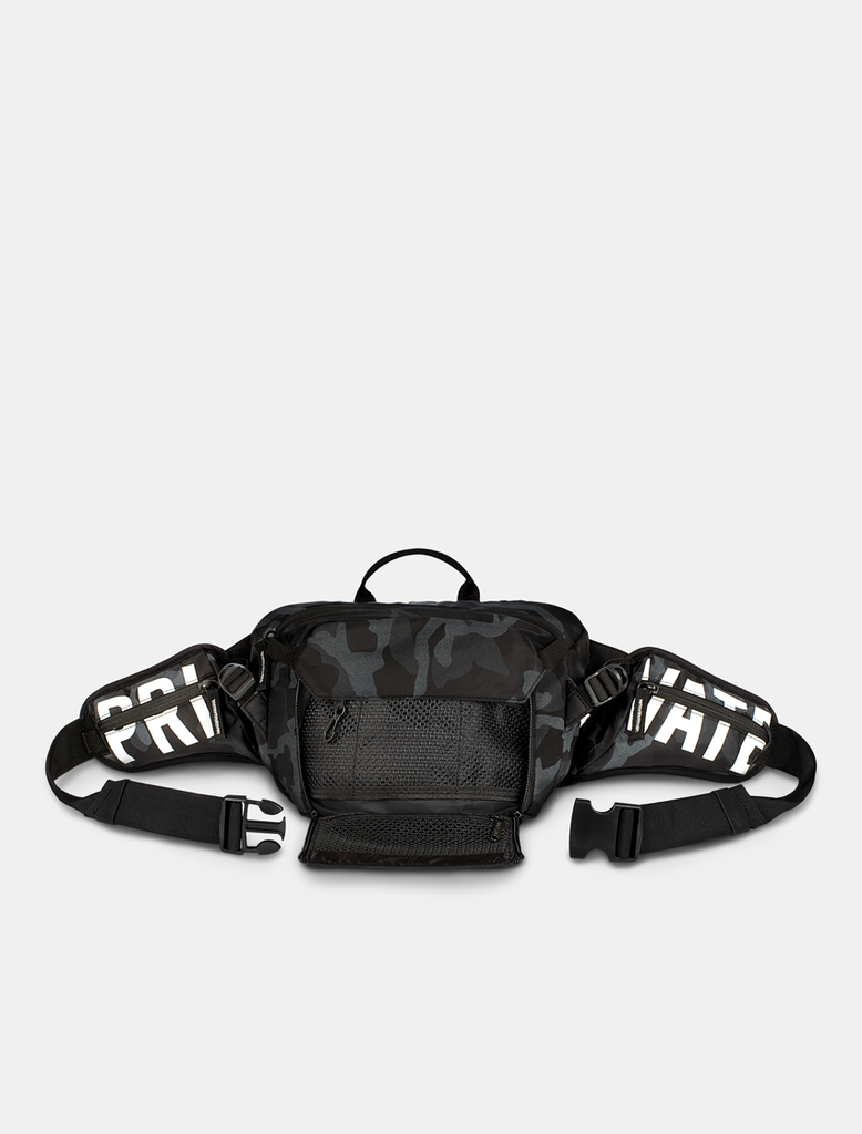 Grey camo top fanny pack