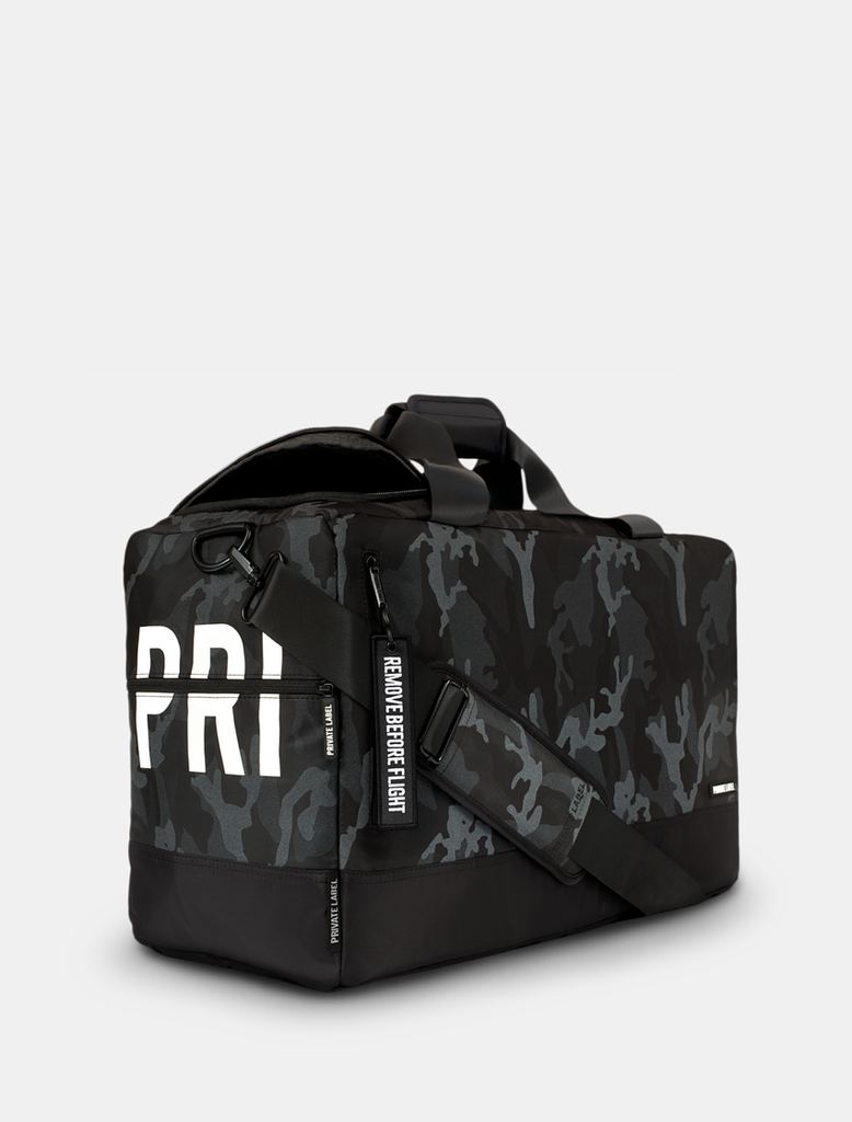 Black / Grey Camo - Sneaker Duffle Bag