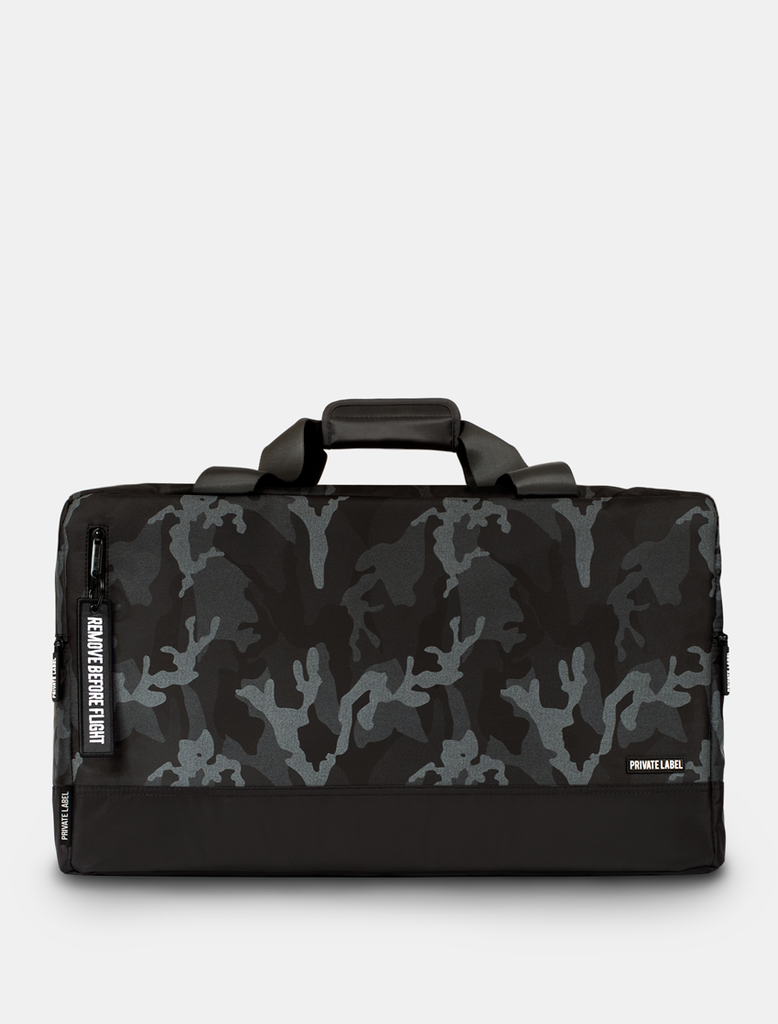 Black / Grey Camo - Sneaker Duffle Bag
