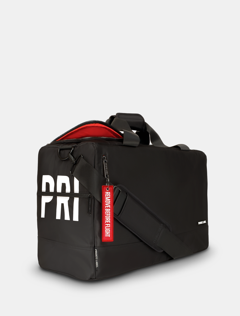 Black / Red - Sneaker Duffle Bag