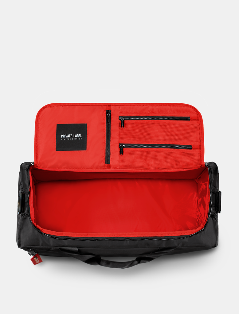 Black / Red - Sneaker Duffle Bag