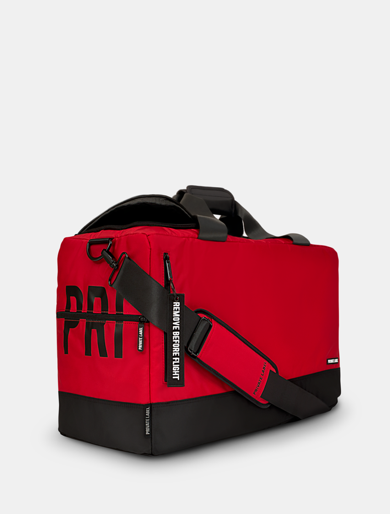 Red / Black - Sneaker Duffle Bag