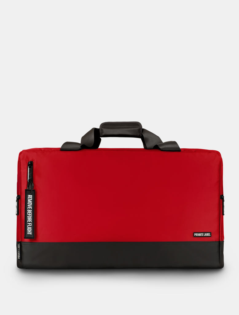 Red / Black - Sneaker Duffle Bag