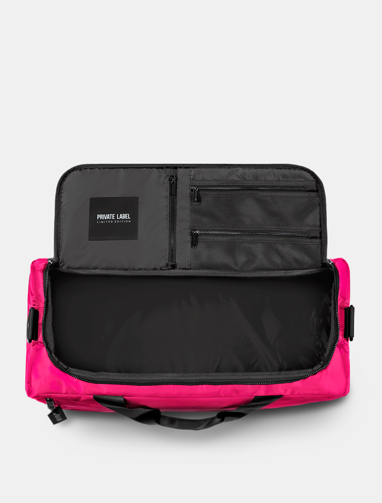 Pink / Black - Sneaker Duffle Bag