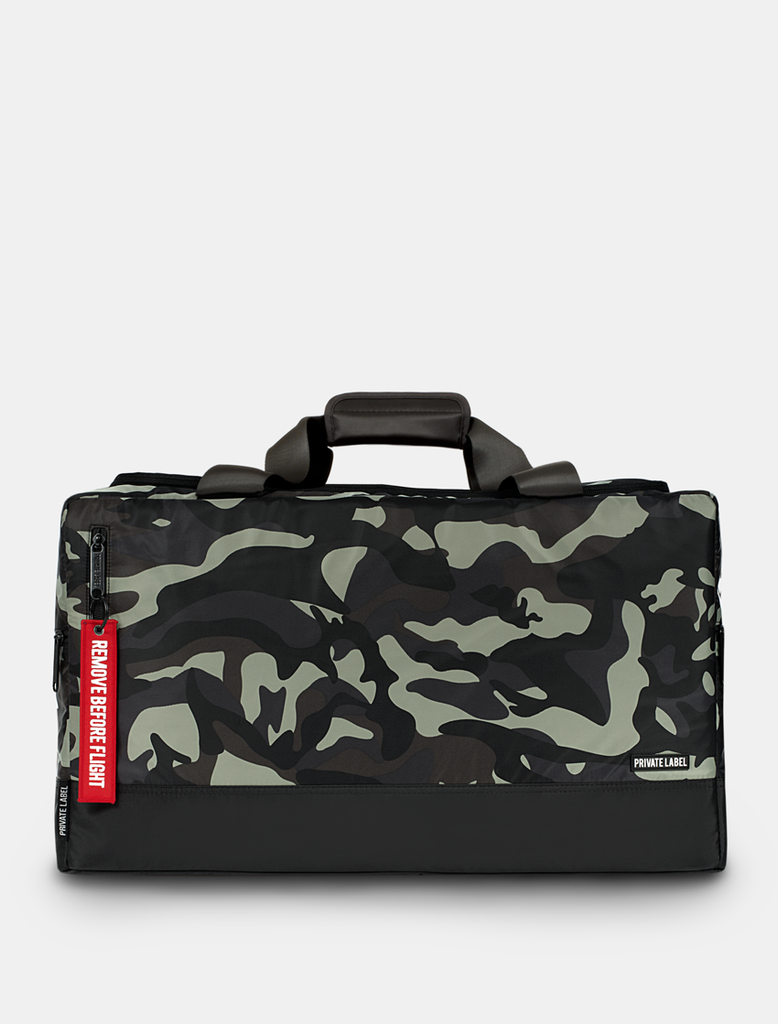 Jungle Green Camo - Sneaker Duffle Bag